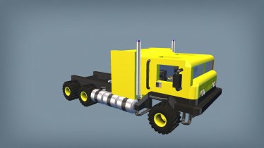 Мод "Грузовик Квантума" для Scrap Mechanic