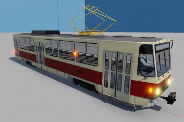Мод "Tatra T6B5" для Transport Fever 2 1
