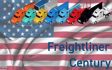 Мод "Freightliner Century" для Workers & Resources: Soviet Republic