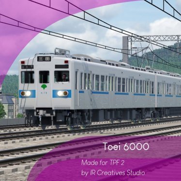 Мод "Toei 6000 Mita Line" для Transport Fever 2
