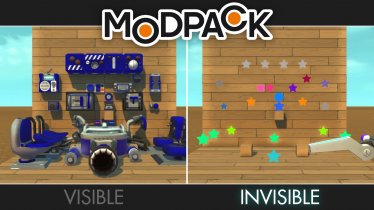 Мод "The Modpack Invisible" для Scrap Mechanic