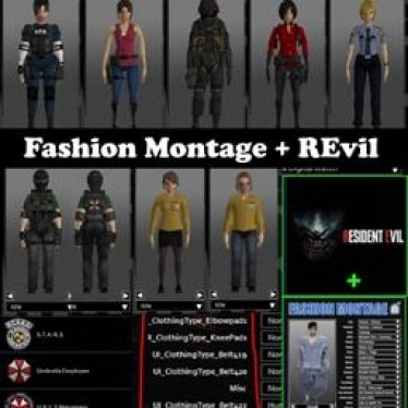 Мод "REvil + FMontage [41.50+]" для Project Zomboid