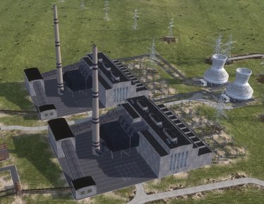 Мод "Lignite Power Plant" для Workers & Resources: Soviet Republic 1
