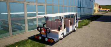 Мод "Electric Tourist Bus" для Brick Rigs 1