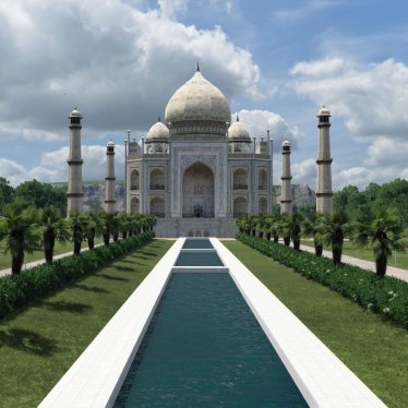 Мод "World Monuments Collection N.22: Taj Mahal" для Transport Fever 2
