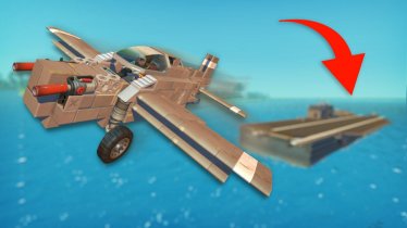 Мод "Aircraft Carrier with 3 Jets" для Scrap Mechanic 0