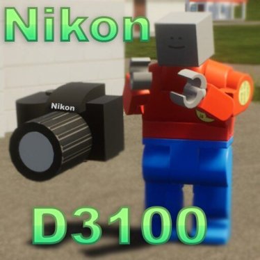 Мод "Pickupable Film Camera Nikon D3100" для Brick Rigs