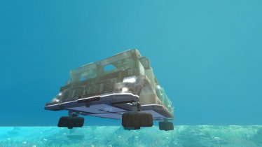 Мод "Amphibious Camper By GamingSkill" для Scrap Mechanic 1