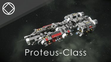 Мод "Proteus-Class Utility Vessel" для Space Engineers