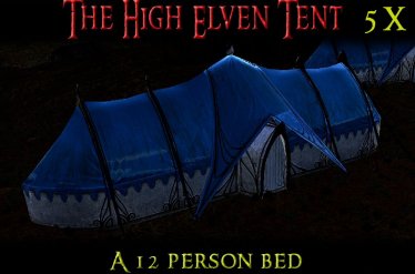 Мод "The High Elven Tents - 5x" для Kenshi 0
