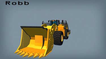 Мод "Caterpillar 994K - Huge Wheel Loader" для Scrap Mechanic