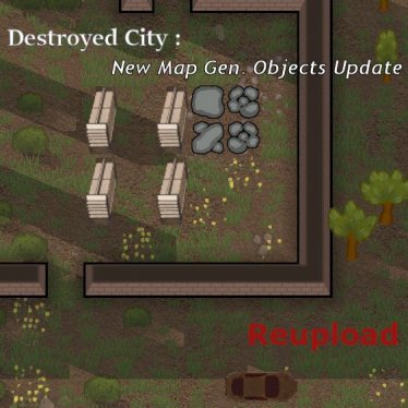 Мод «Destroyed City (Continued)» для Rimworld (v1.1 - 1.2)