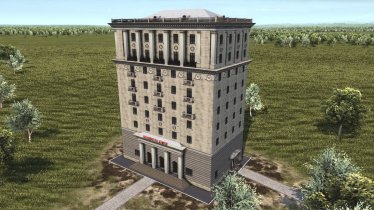 Мод "People's Tower" для Workers & Resources: Soviet Republic 3