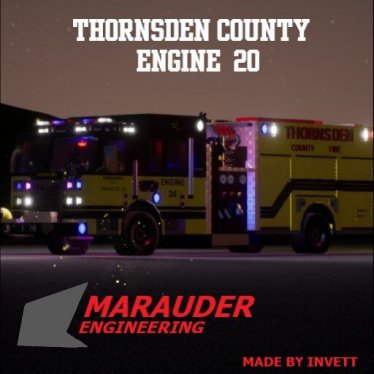 Мод "Marauder Engineering: Viron | Thornsden County Engine 20" для Brick Rigs