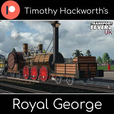 Мод "Timothy Hackworth's Royal George 0-6-0" для Transport Fever 2