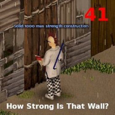Мод "How Strong Is That Wall" для Project Zomboid