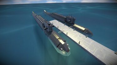 Мод "Delta IV-Class Submarine" для Space Engineers 3