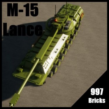 Мод "M-15 Lance" для Brick Rigs