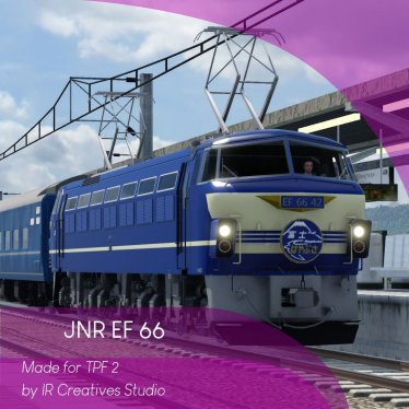 Мод "JNR EF 66" для Transport Fever 2