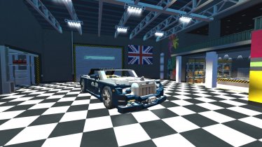 Мод "Rolls Royce Dawn " для Scrap Mechanic 0