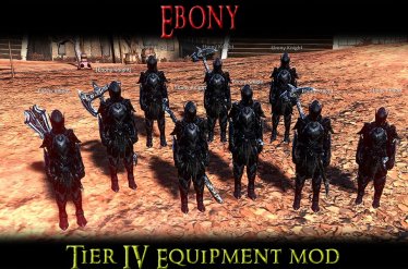 Мод "Ebony - Tier 4 Equipment Mod" для Kenshi