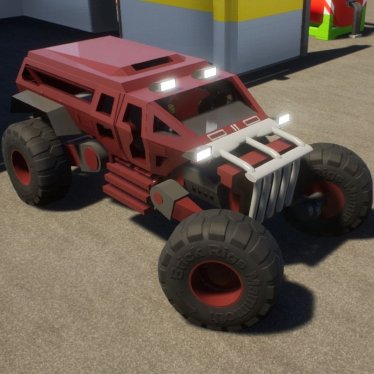 Мод "(EXP WS) Armored Civilian Pick-up (Red Faction Guerrilla)" для Brick Rigs