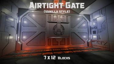 Мод "Airtight Gate" для Space Engineers 3