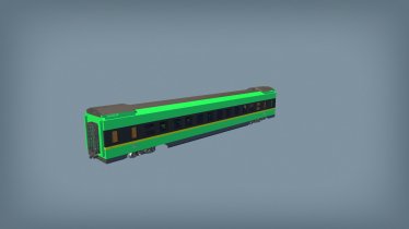 Мод "CR200J Renaissance EMU Train Вагон второго класса" для Scrap Mechanic