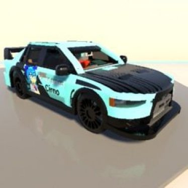 Мод "EVO LancerE- Ciron 东方project piant car" для Brick Rigs