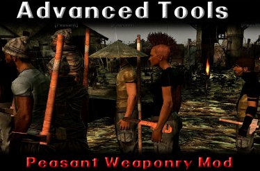Мод "Advanced Tools - Peasant Weaponry"  для Kenshi