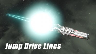 Мод "Star Trek Jump Drive Lines" для Space Engineers