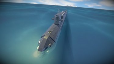 Мод "Delta IV-Class Submarine" для Space Engineers 1