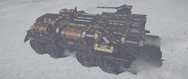 Мод"UFS 110 Defender : Convoy Dreadnought" для Space Engineers 2