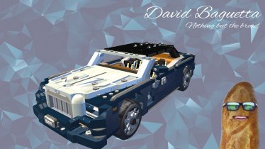 Мод "Rolls Royce Dawn " для Scrap Mechanic