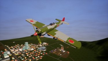 Мод "Ki-84 Tei" для Brick Rigs 0
