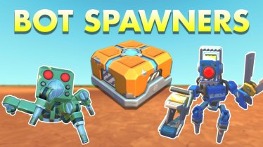 Мод "Bot and Animal Spawners Mod" для Scrap Mechanic
