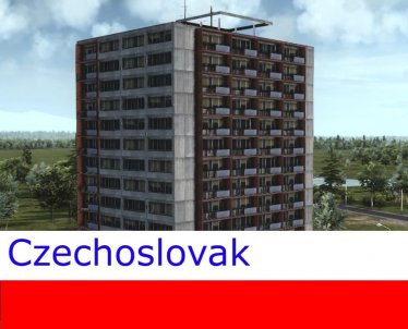 Мод "Czechoslovak residential building 13s" для Workers & Resources: Soviet Republic