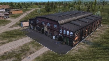 Мод "Old Town Industrial Pack" для Workers & Resources: Soviet Republic 1