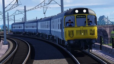 Мод "British Railways Class 310 (AM10) EMU" для Transport Fever 2