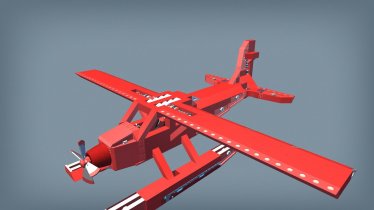 Мод "cloudbreaker - plane / seaplane" для Scrap Mechanic