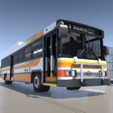 Мод "THE BUS" для Brick Rigs