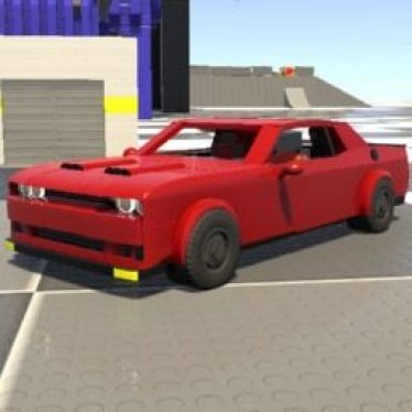 Мод "Dodge Challenger DEMON" для Brick Rigs