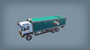 Мод "Survival 10 crates truck" для Scrap Mechanic