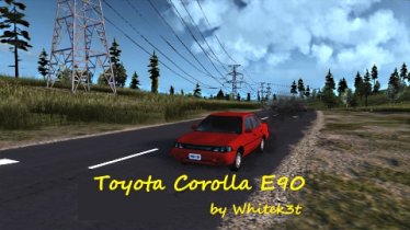 Мод "Toyota Corolla E90" для Workers & Resources: Soviet Republic