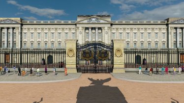 Мод "World Monuments Collection N.20: Buckingham Palace" для Transport Fever 2 2