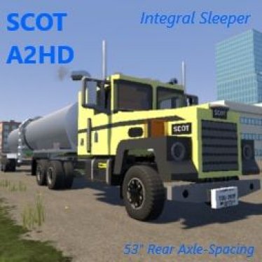 Мод "Scot A2HD Integral Sleeper 53"" для Brick Rigs