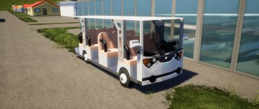Мод "Electric Tourist Bus" для Brick Rigs 0