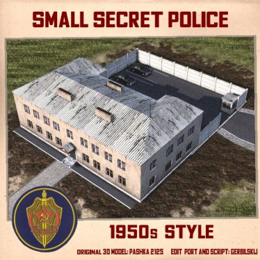 Мод "Small secret police building" для Workers & Resources: Soviet Republic