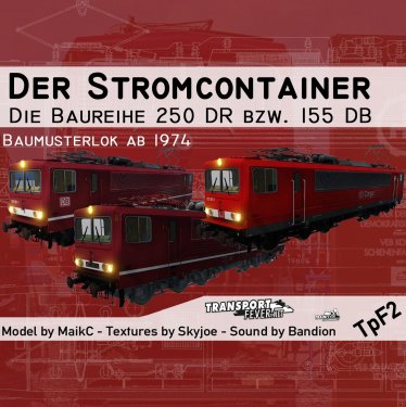 Мод "Class 250 DR /Class 155 DB and (prototype)" для Transport Fever 2