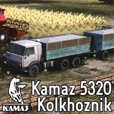 Мод "Kamaz 5320 Kolkhoznik" для Workers & Resources: Soviet Republic